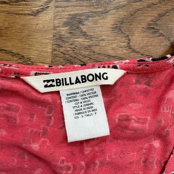 Billabong Picture Perfect Romper Size Small - Picture 7 of 10